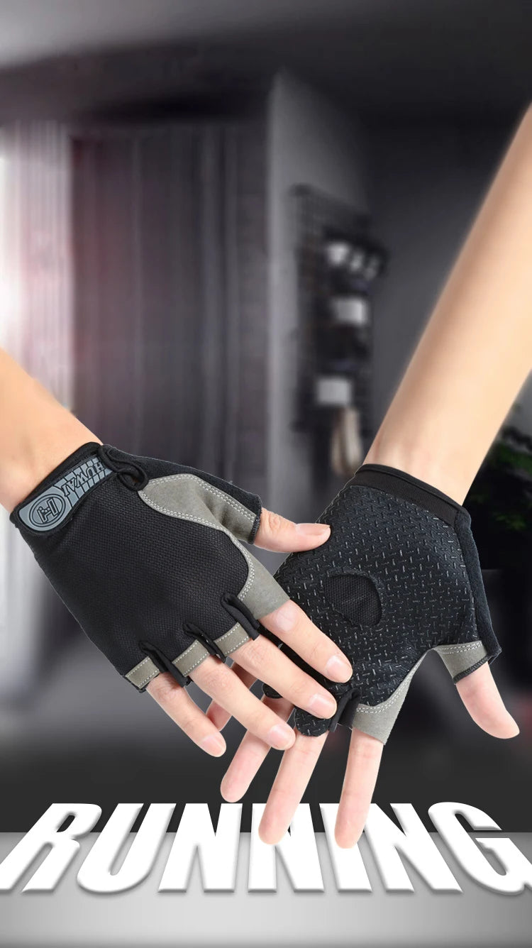Breathable Half Finger Cycling & Fitness Gloves