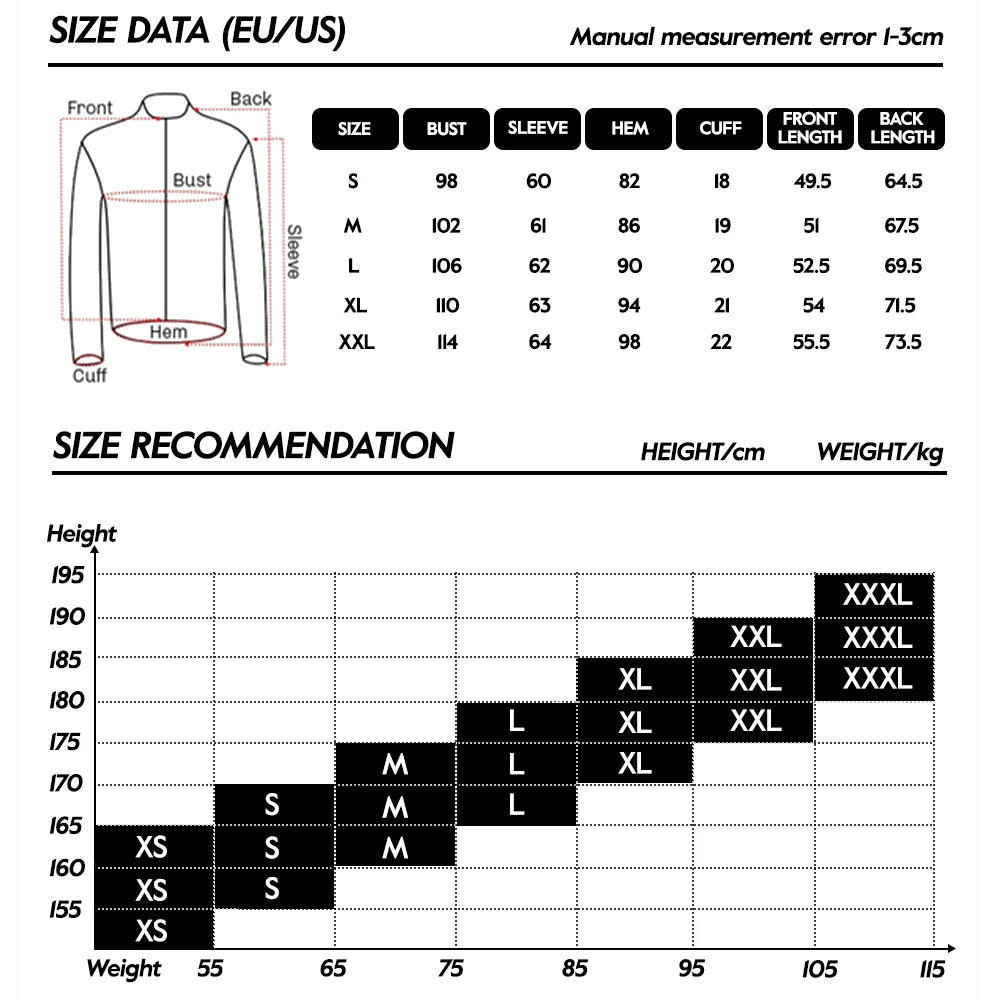 ZRSE UPF 50+ Long Sleeve Cycling Jersey – Slim Fit