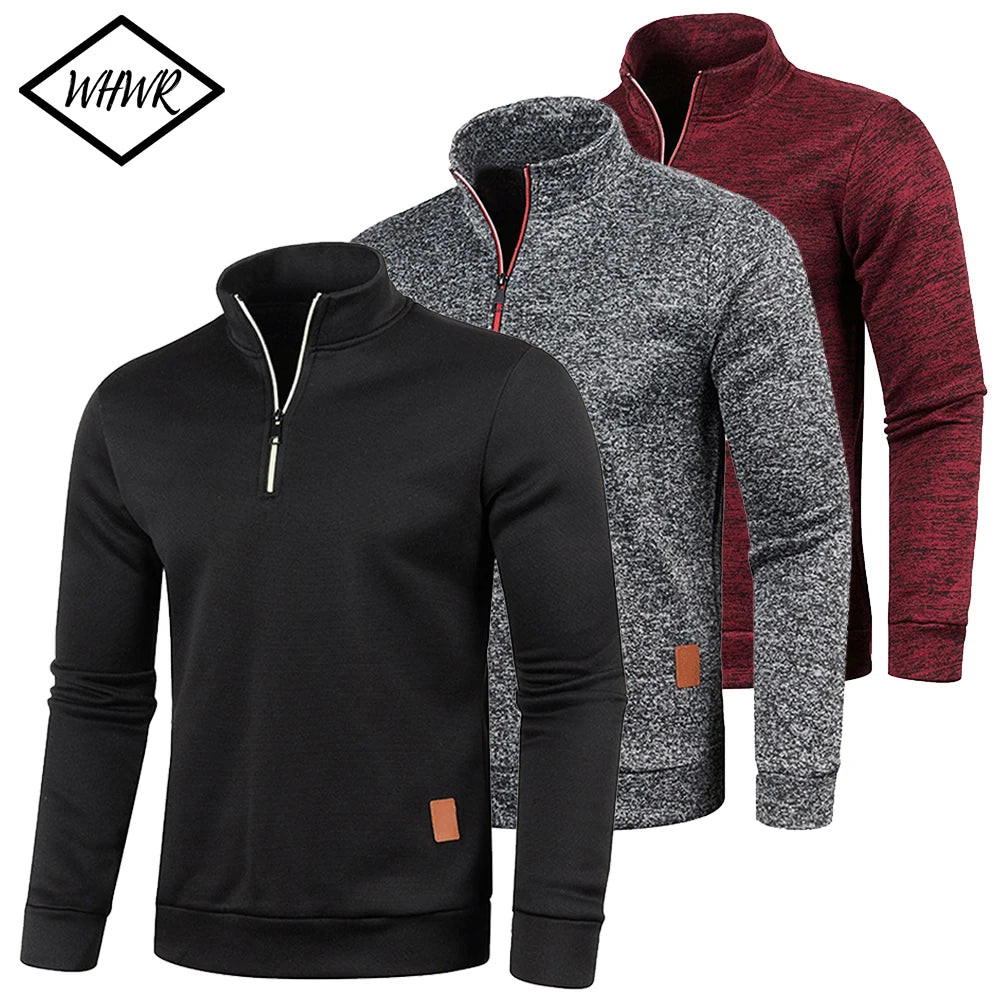 Men’s Half-Zip Pullover Sweatshirt