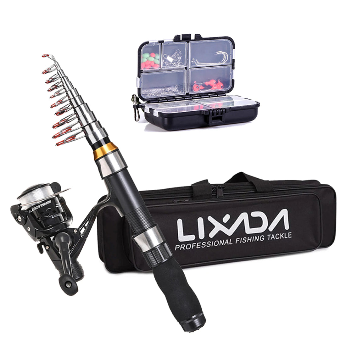 Fishing Rod & Reel Combo Kit