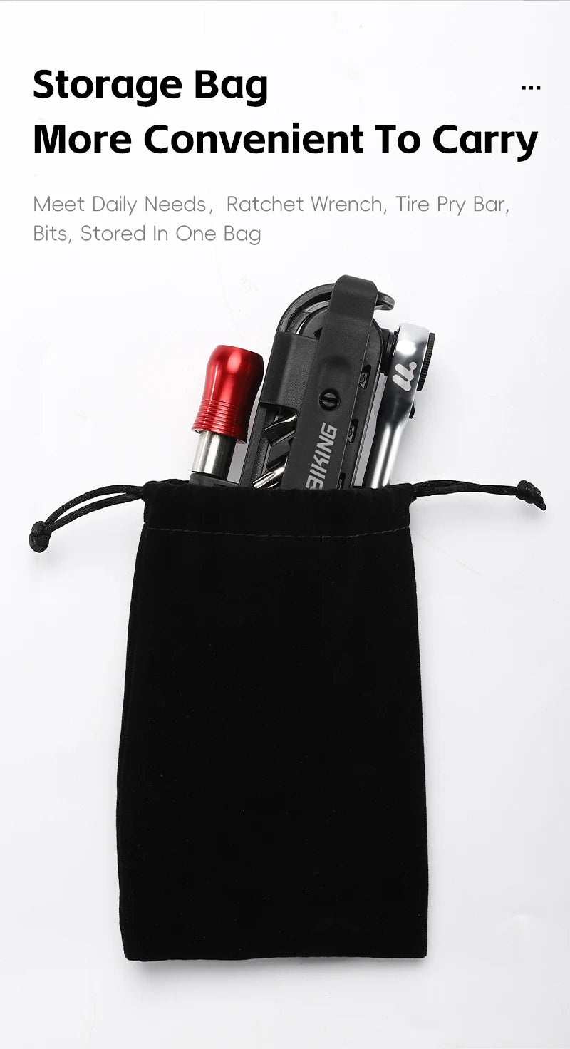 WEST BIKING 14-in-1 Bicycle Multitool