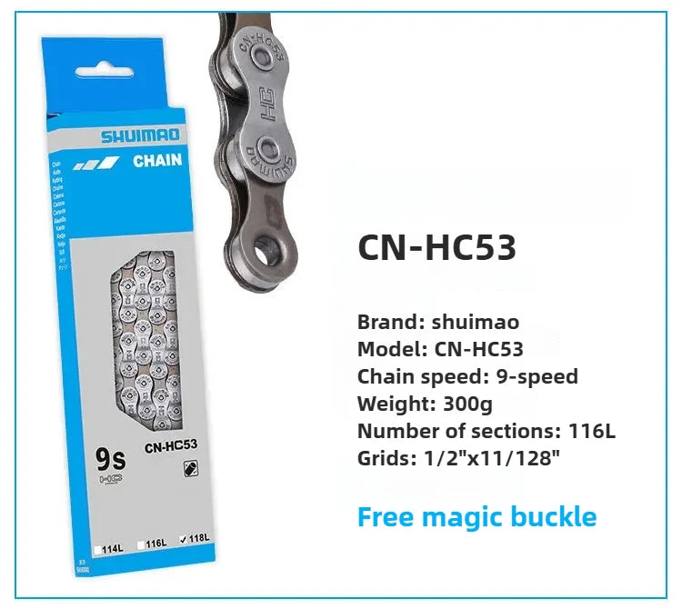 6–12 Speed Bicycle Chain