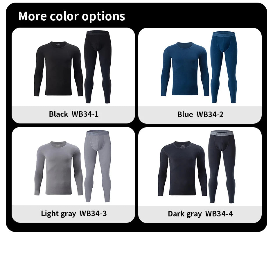 Men’s Thermal Underwear Set