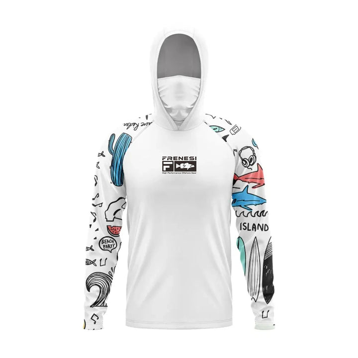 Men's UPF 50+ Fishing Hoodie Shirt
