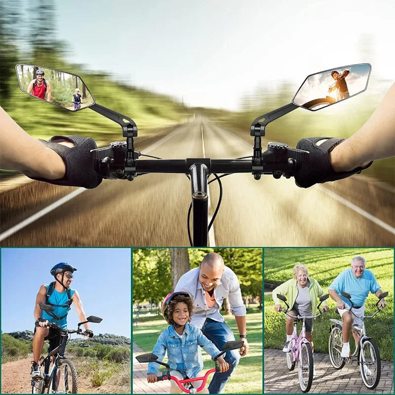 Bike Mirror with Reflector