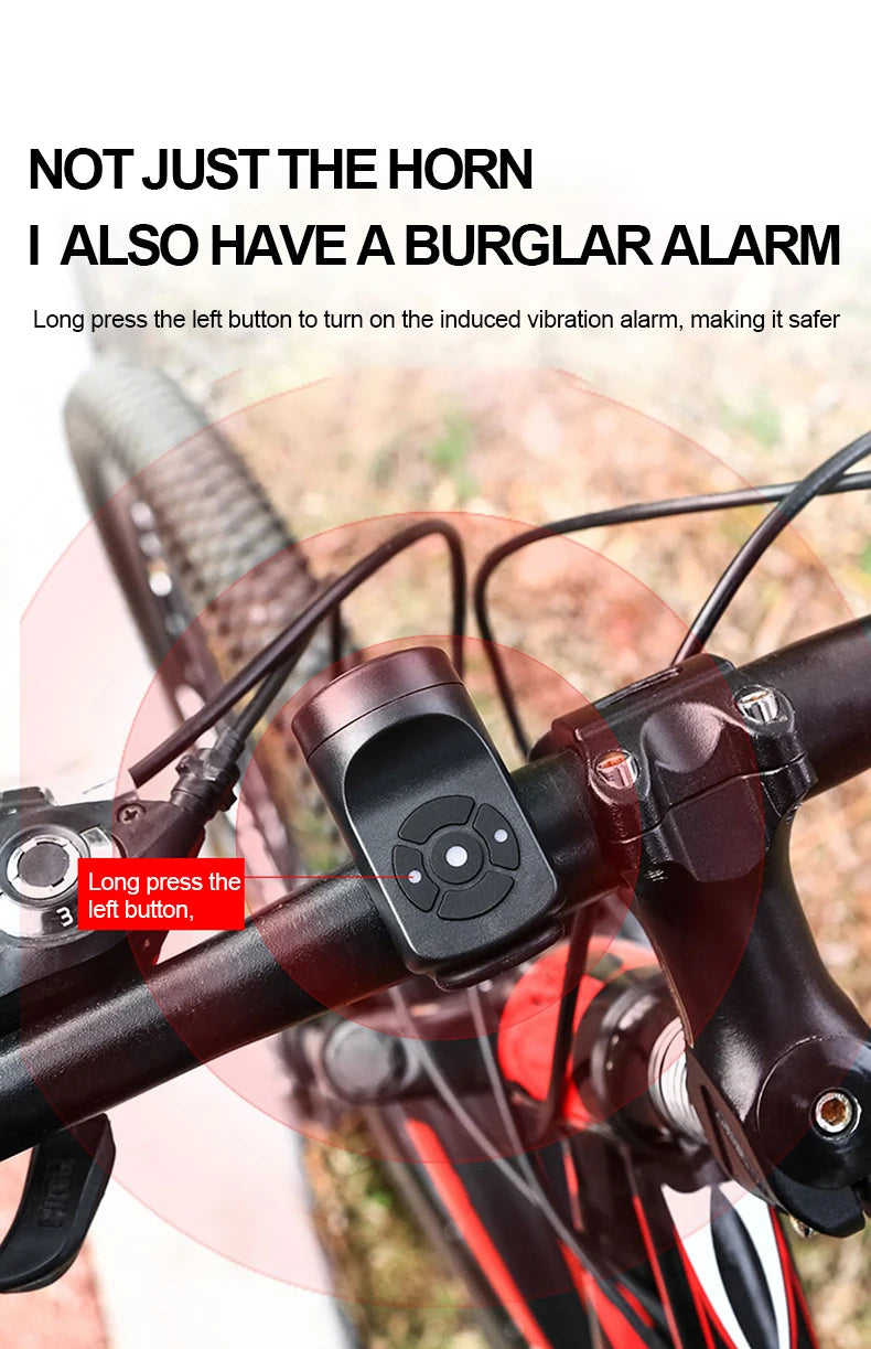 Rechargeable Electric Bike Bell