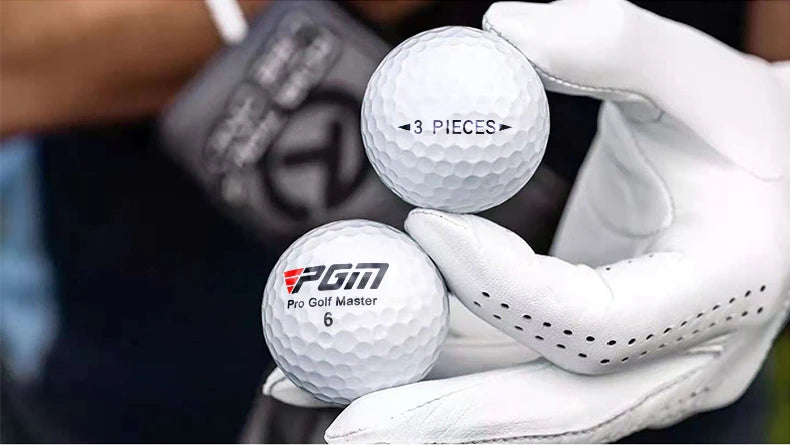 PGM Q002 3-Layer Golf Ball – High Elasticity Rubber Core, High Backspin Game Ball