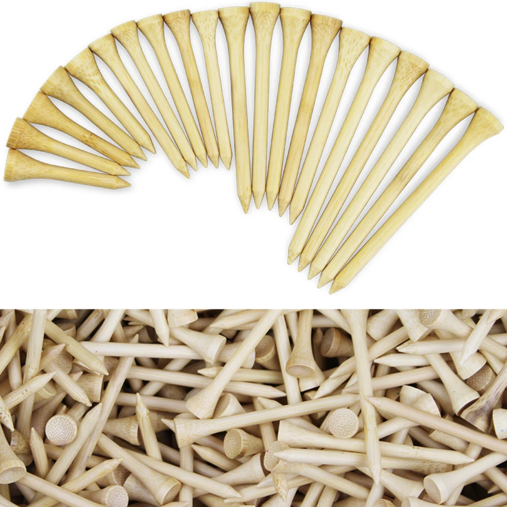 100pcs Wooden  Golf Tees