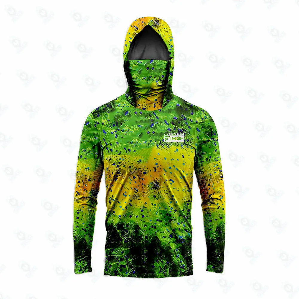 Men's UPF 50+ Fishing Hoodie Shirt