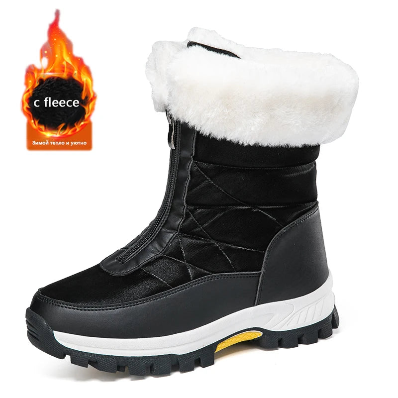 2025 New Women's Fur Snow Boots