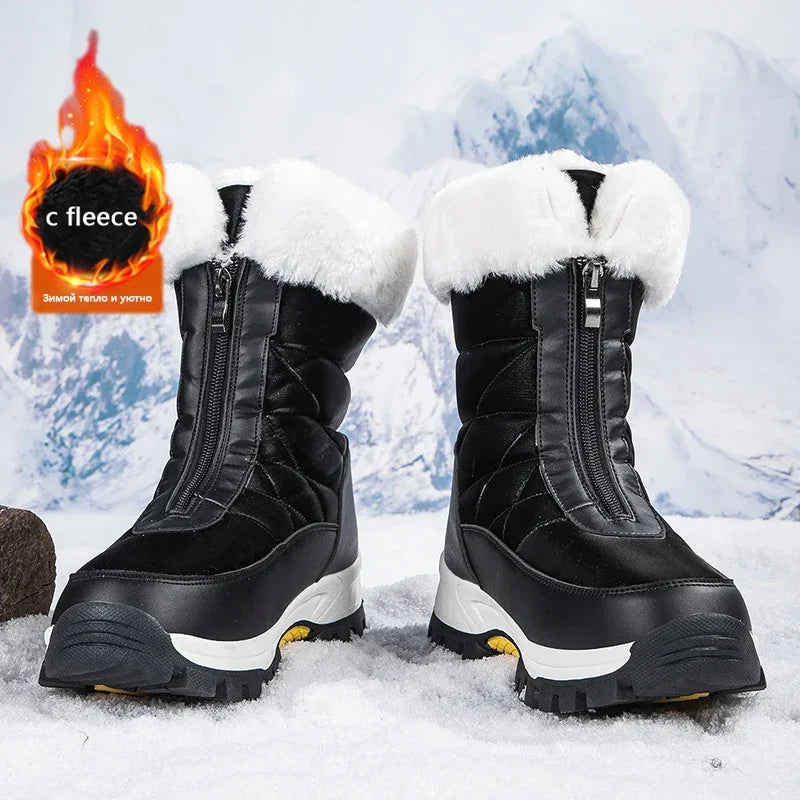 2025 New Women's Fur Snow Boots