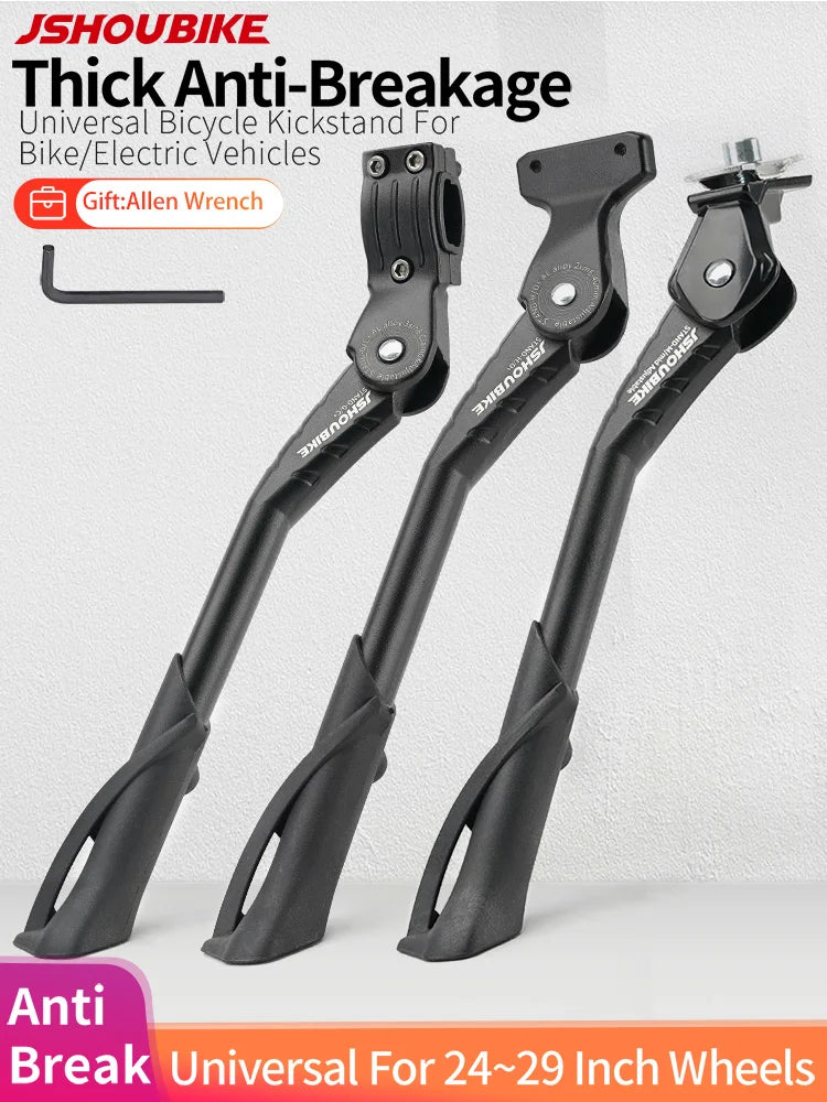 Bicycle Kickstand & E-Bike Side Stand