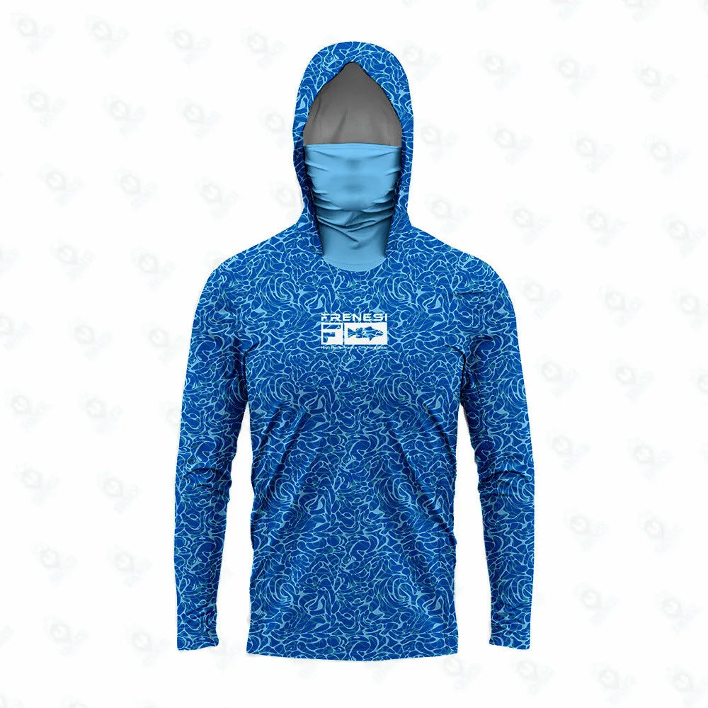 Men's UPF 50+ Fishing Hoodie Shirt