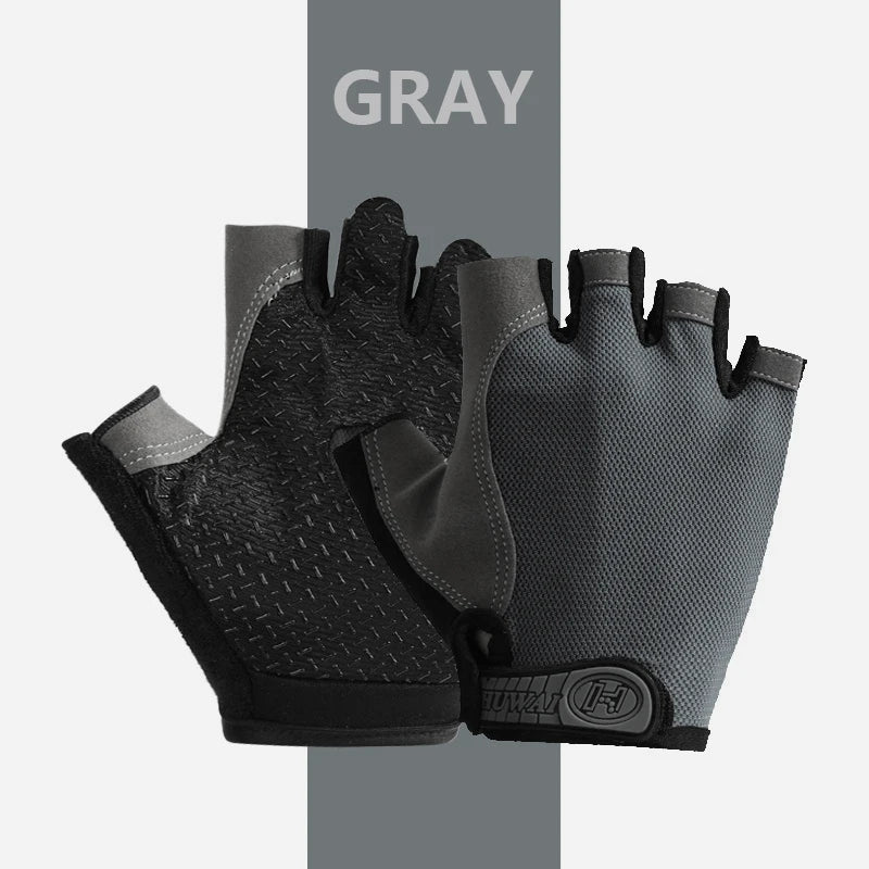 Unisex Fingerless Anti-Slip Breathable Cycling Gloves