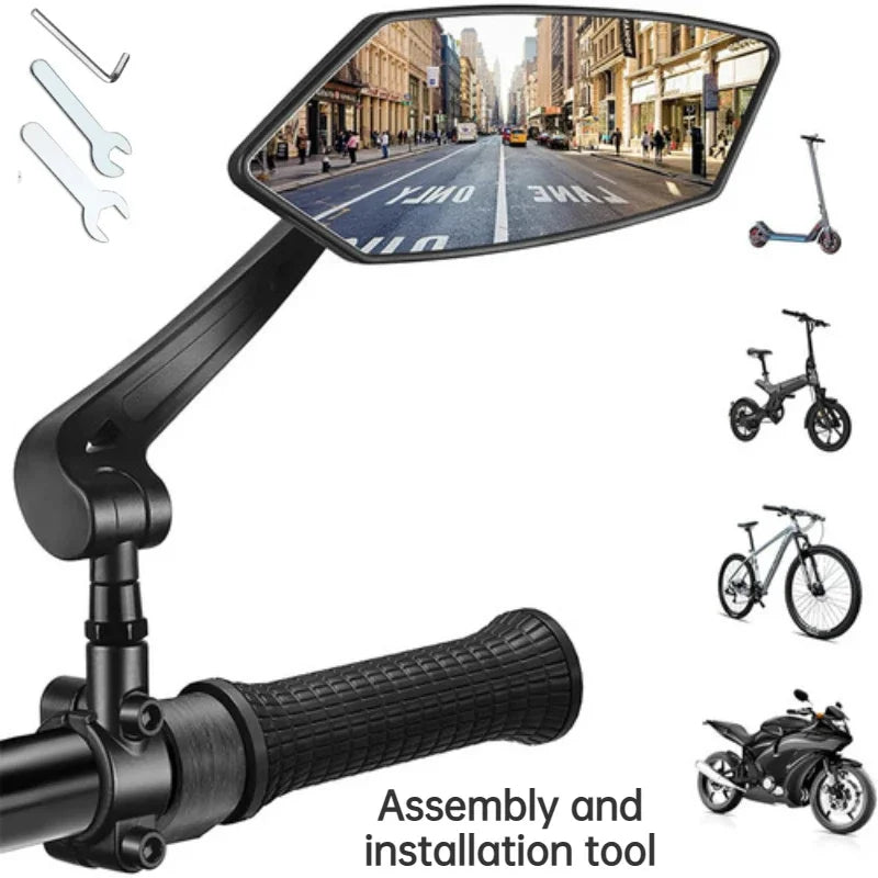 Bike Mirror with Reflector
