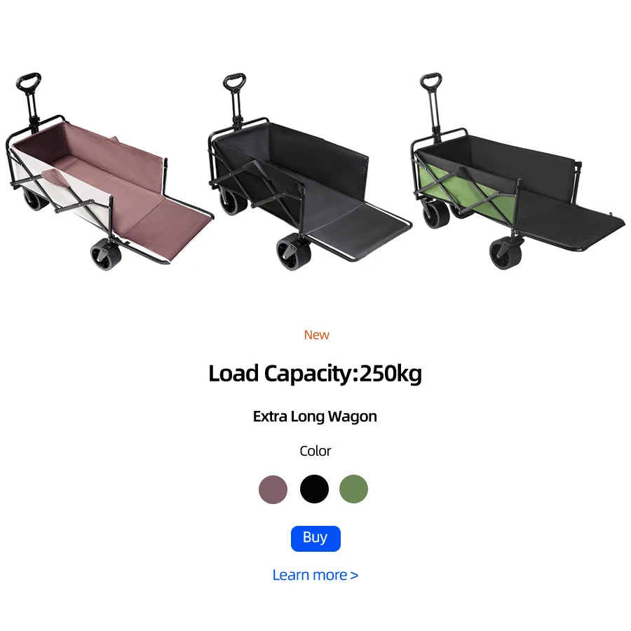 Heavy-Duty Folding Utility Cart