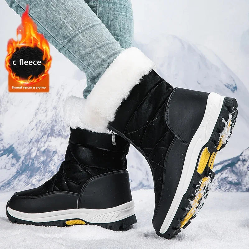 2025 New Women's Fur Snow Boots