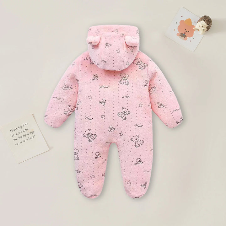 Flannel Baby Romper