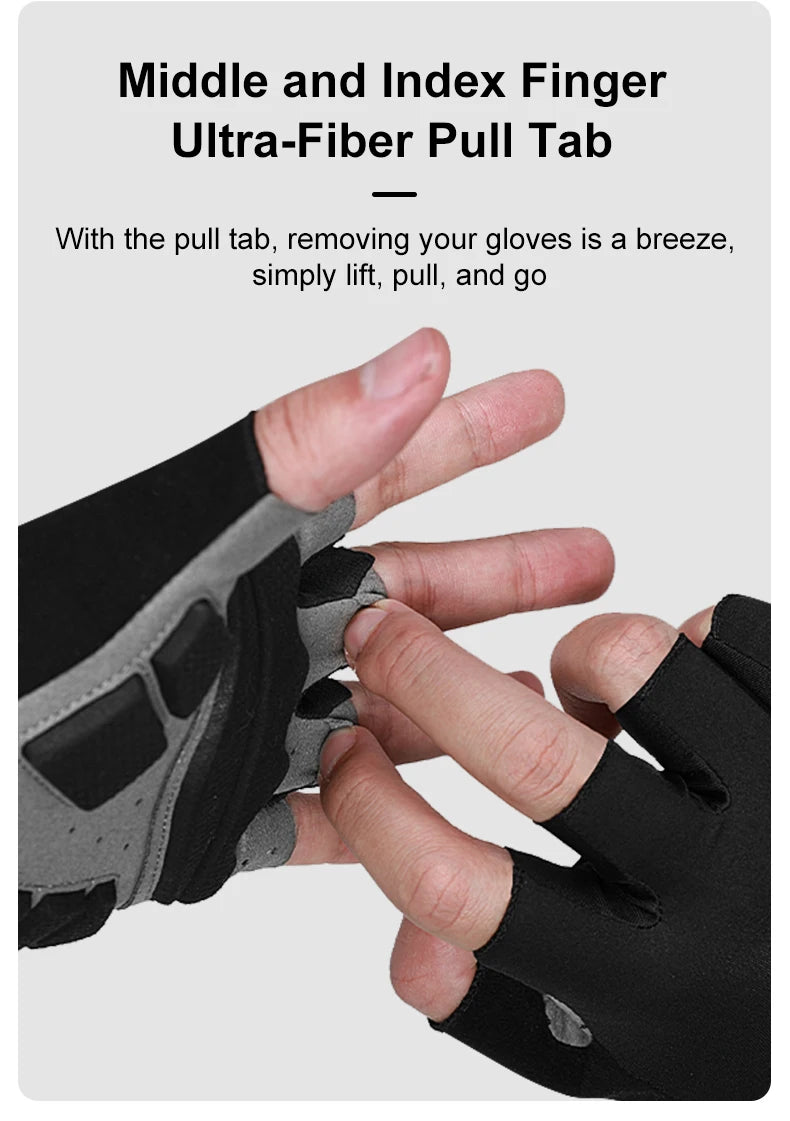 INBIKE Shock‑Absorbing Gel Pad Cycling Gloves