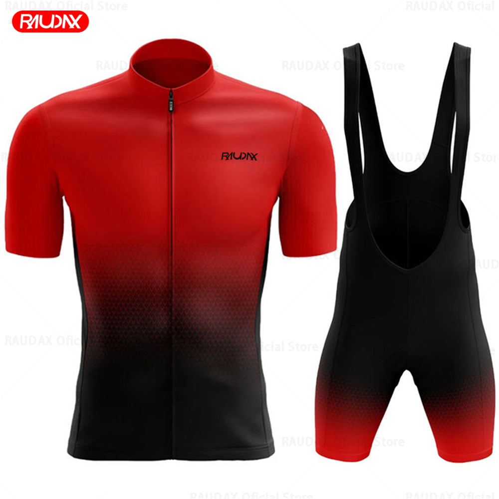 2025 Raudax Men's Cycling Jersey Set