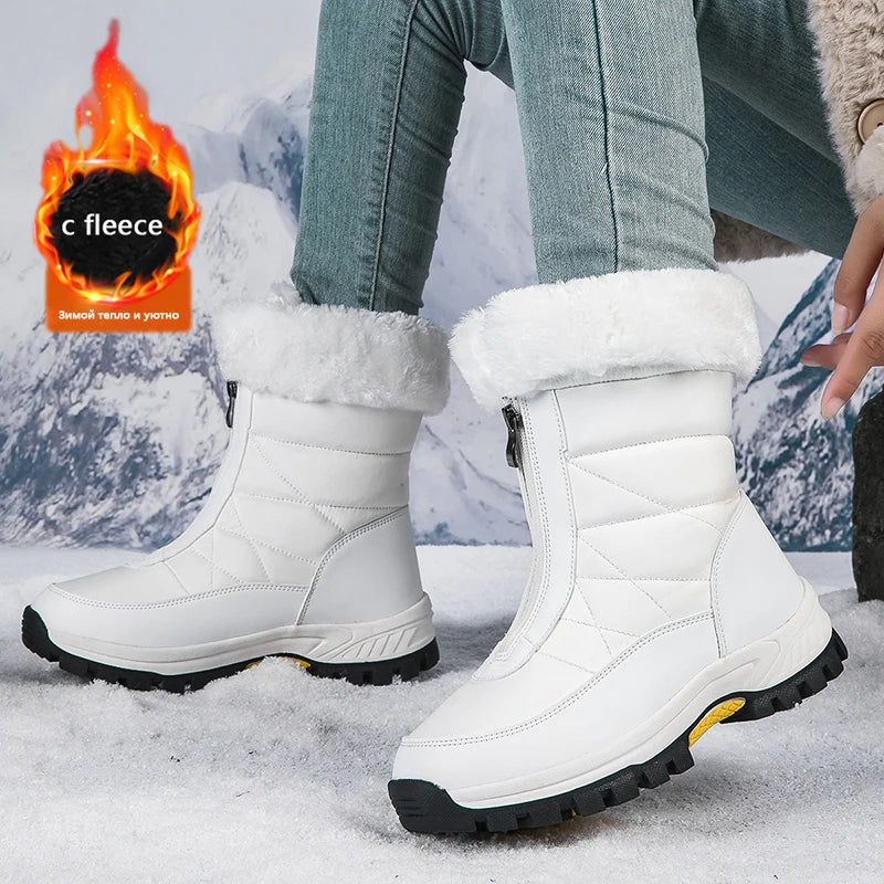 2025 New Women's Fur Snow Boots