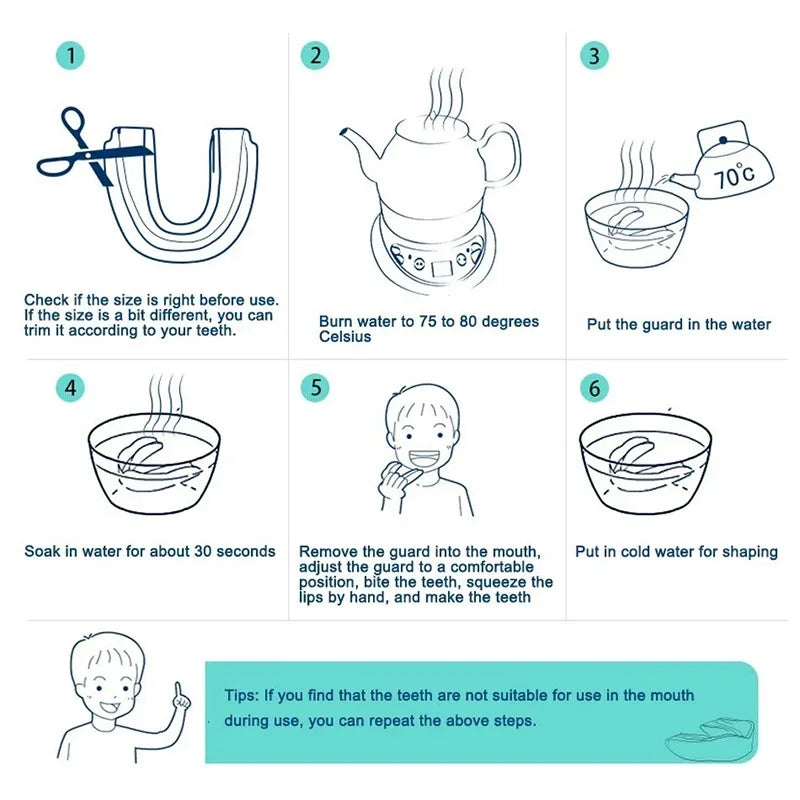 Silicone Sports Mouth Guard – Anti-Wear Protection