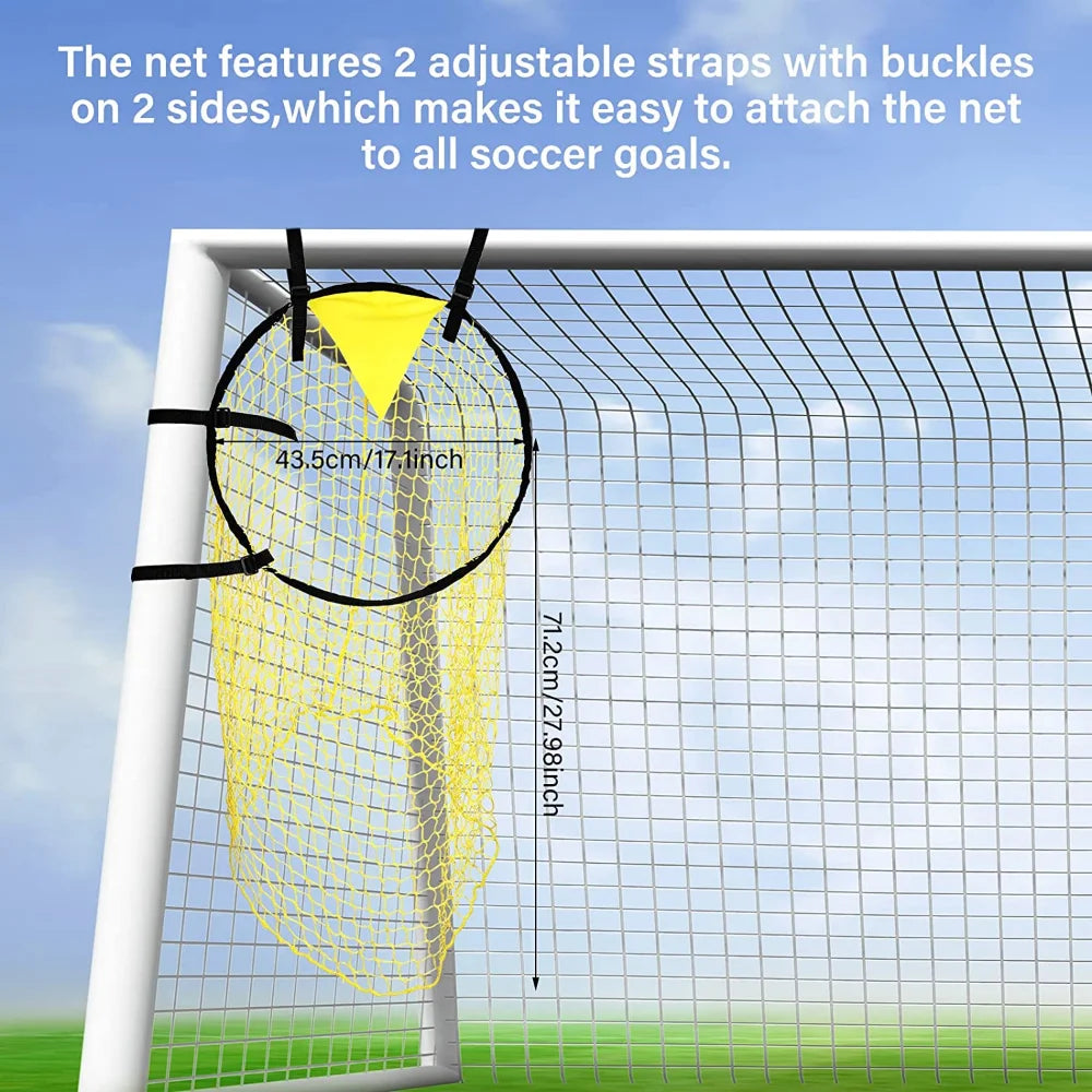 1/2pcs Foldable Football Target Training Net