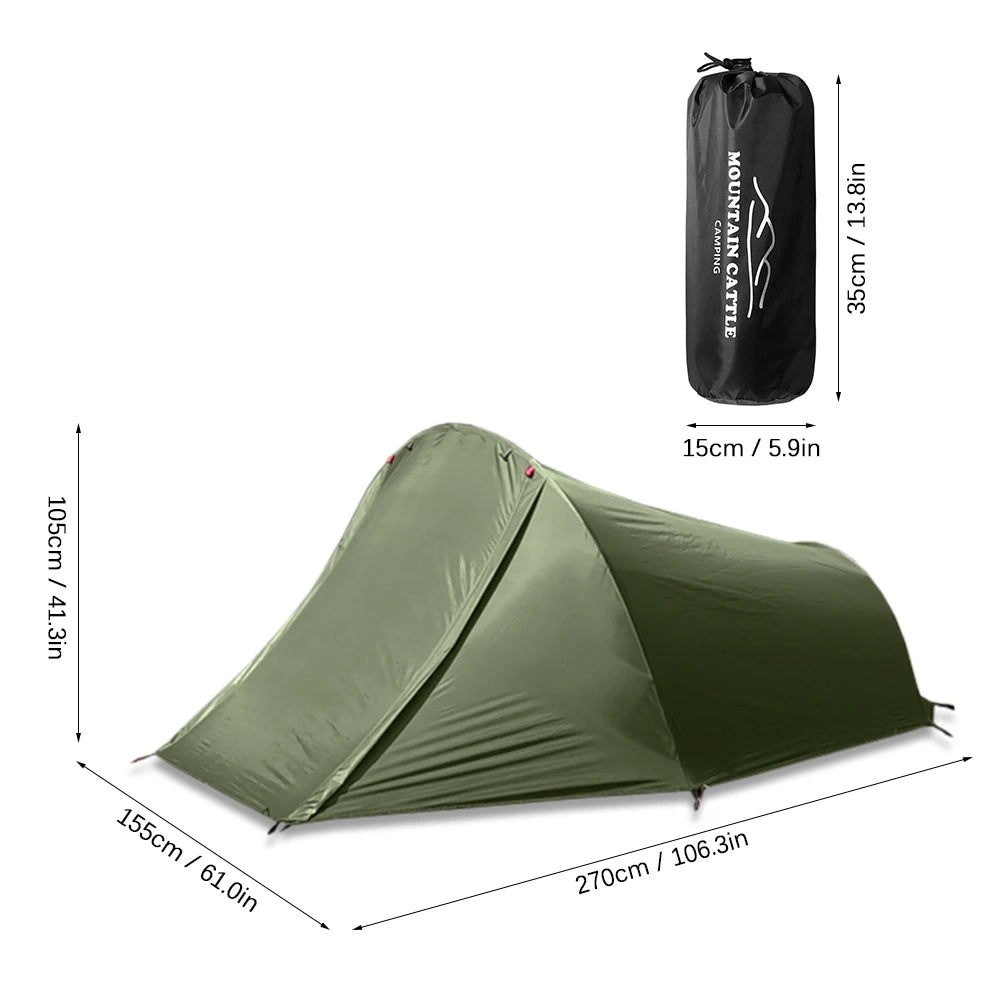 2-Person Outdoor Camping Tent – Water Resistant