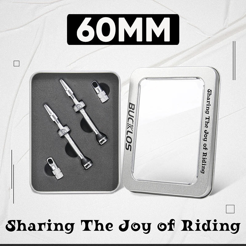 Tubeless Valves – Aluminum with Removable Core