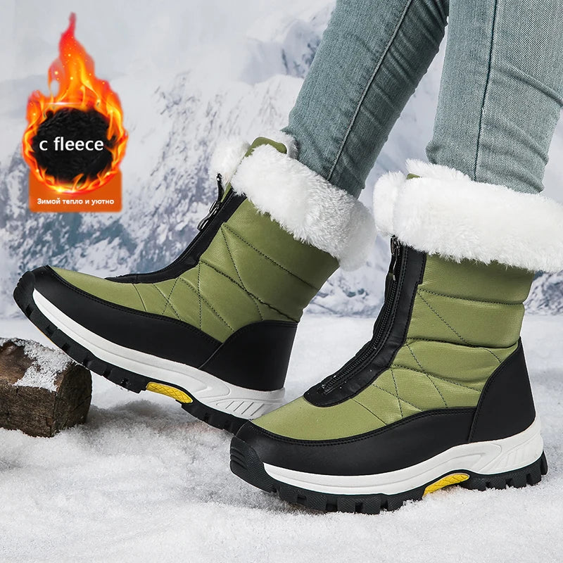 2025 New Women's Fur Snow Boots