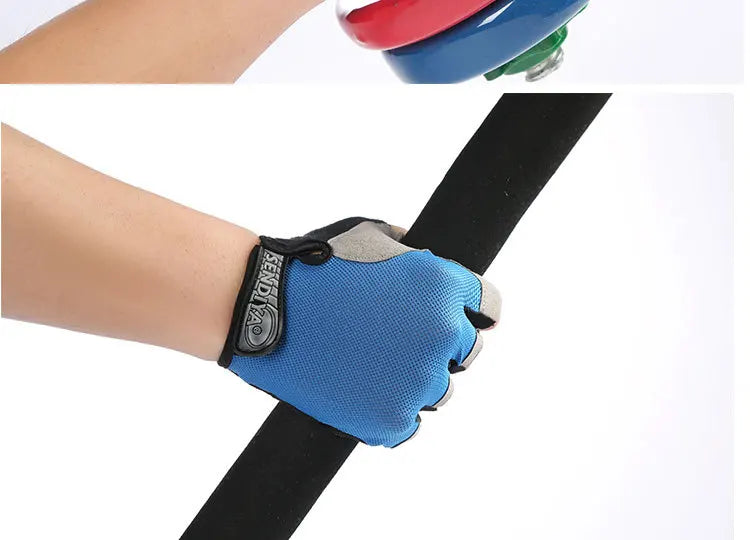 Unisex Fingerless Anti-Slip Breathable Cycling Gloves