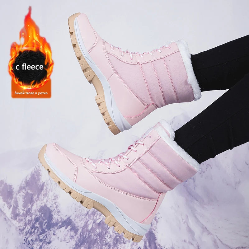 2025 New Women's Fur Snow Boots