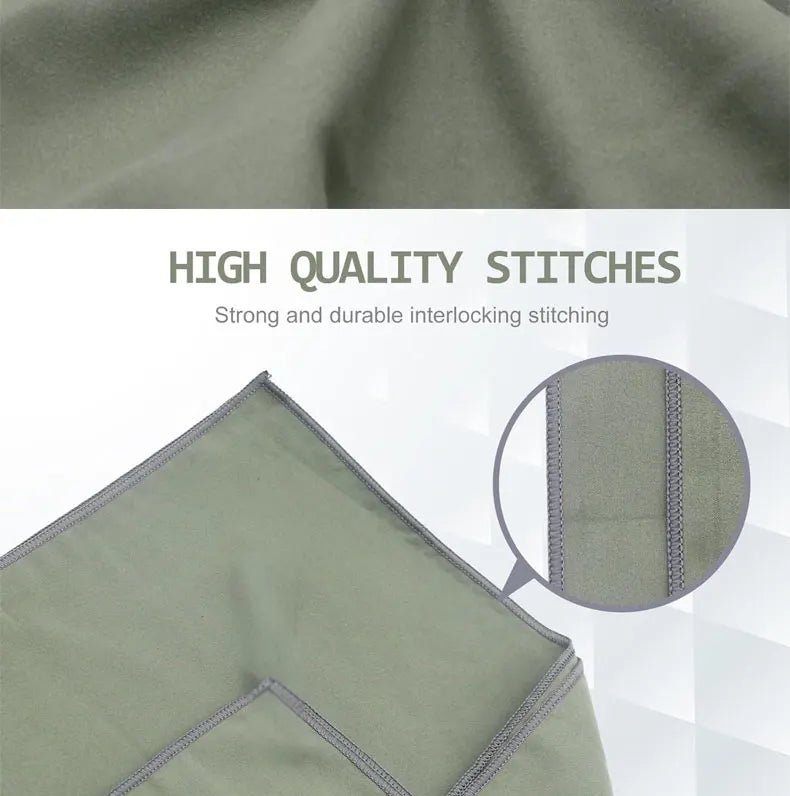 Quick-Dry Microfiber Camping Towel 40x80cm