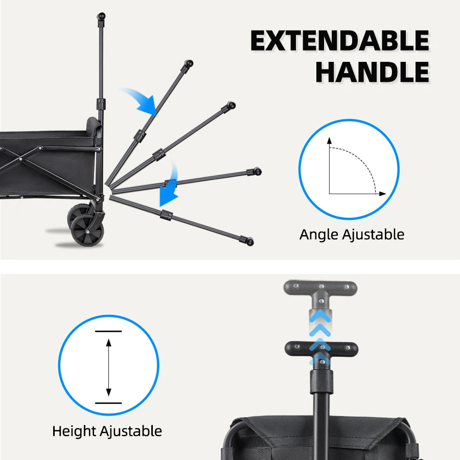 Heavy-Duty Folding Utility Cart