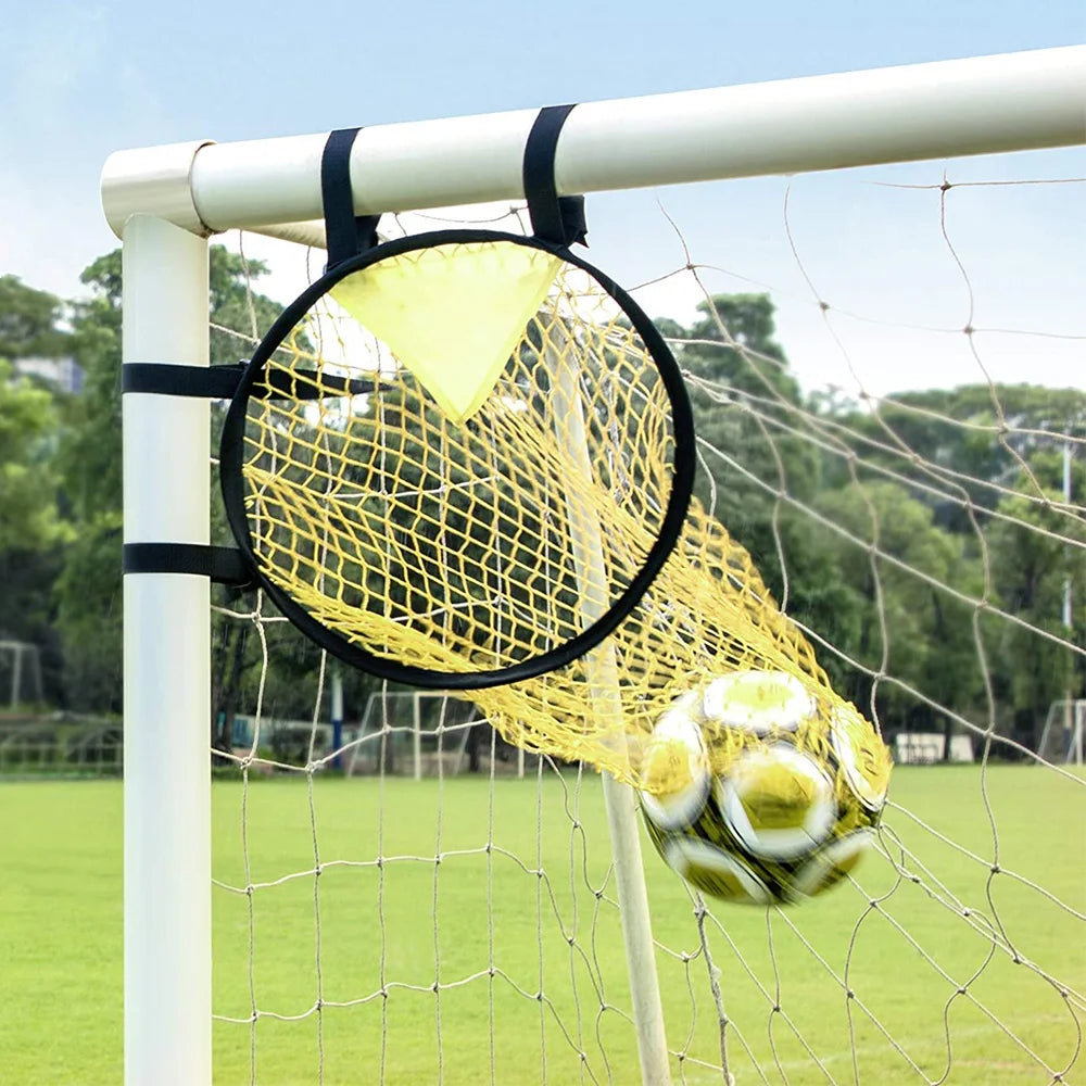 1/2pcs Foldable Football Target Training Net