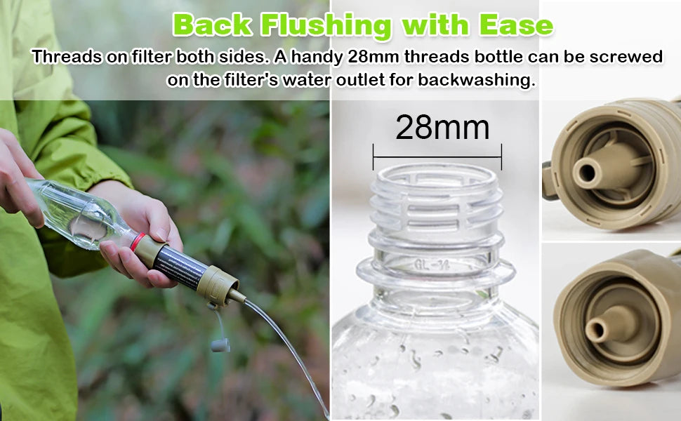 Miniwell Emergency Water Filter Straw
