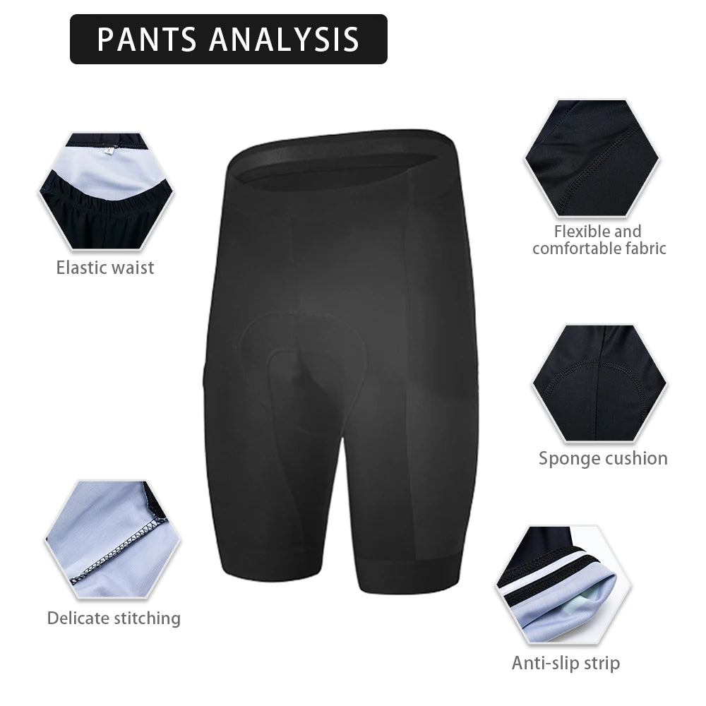 Raudax 2025 Men’s Cycling Jersey & Bib Shorts Set