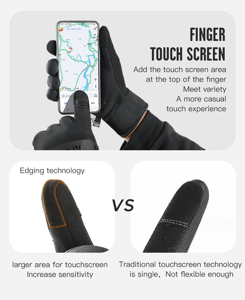Waterproof Winter Cycling Gloves