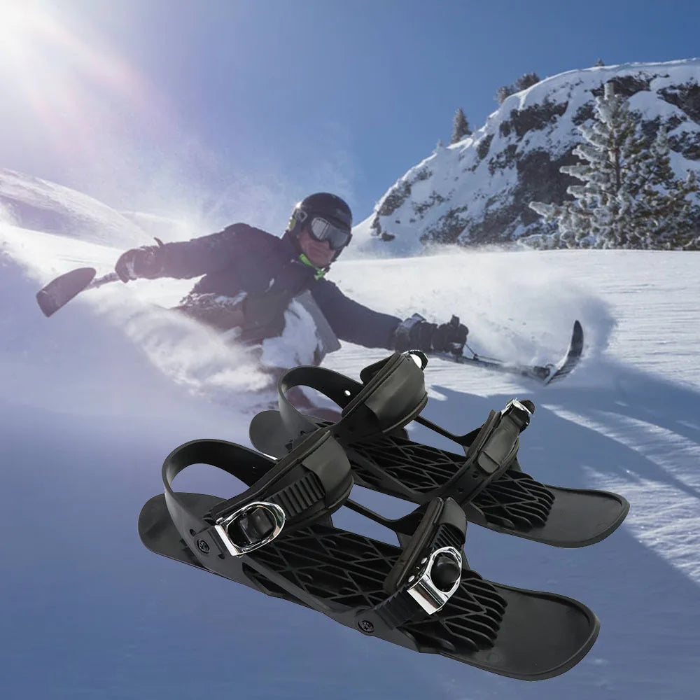 Adjustable Mini Short Ski Boots – Adult Snow Shoes
