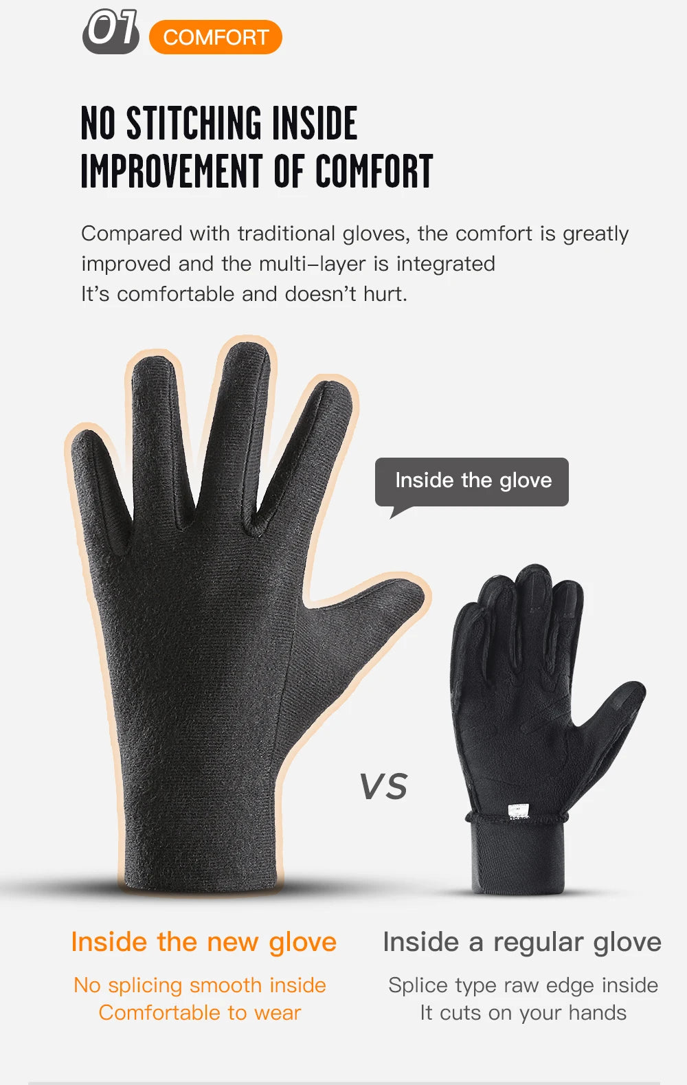 Waterproof Winter Cycling Gloves