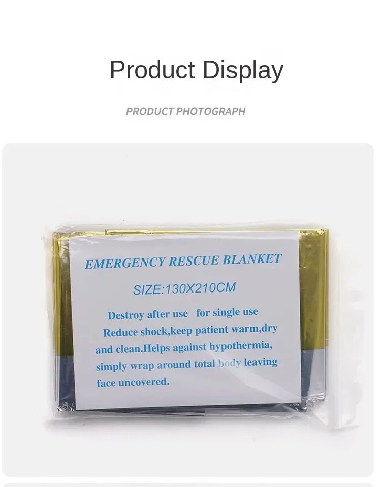Outdoor Emergency Insulation Blanket – 210x130cm