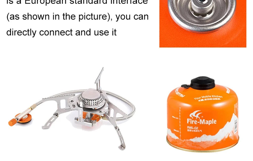 Portable Folding Camping Gas Stove – 3500W