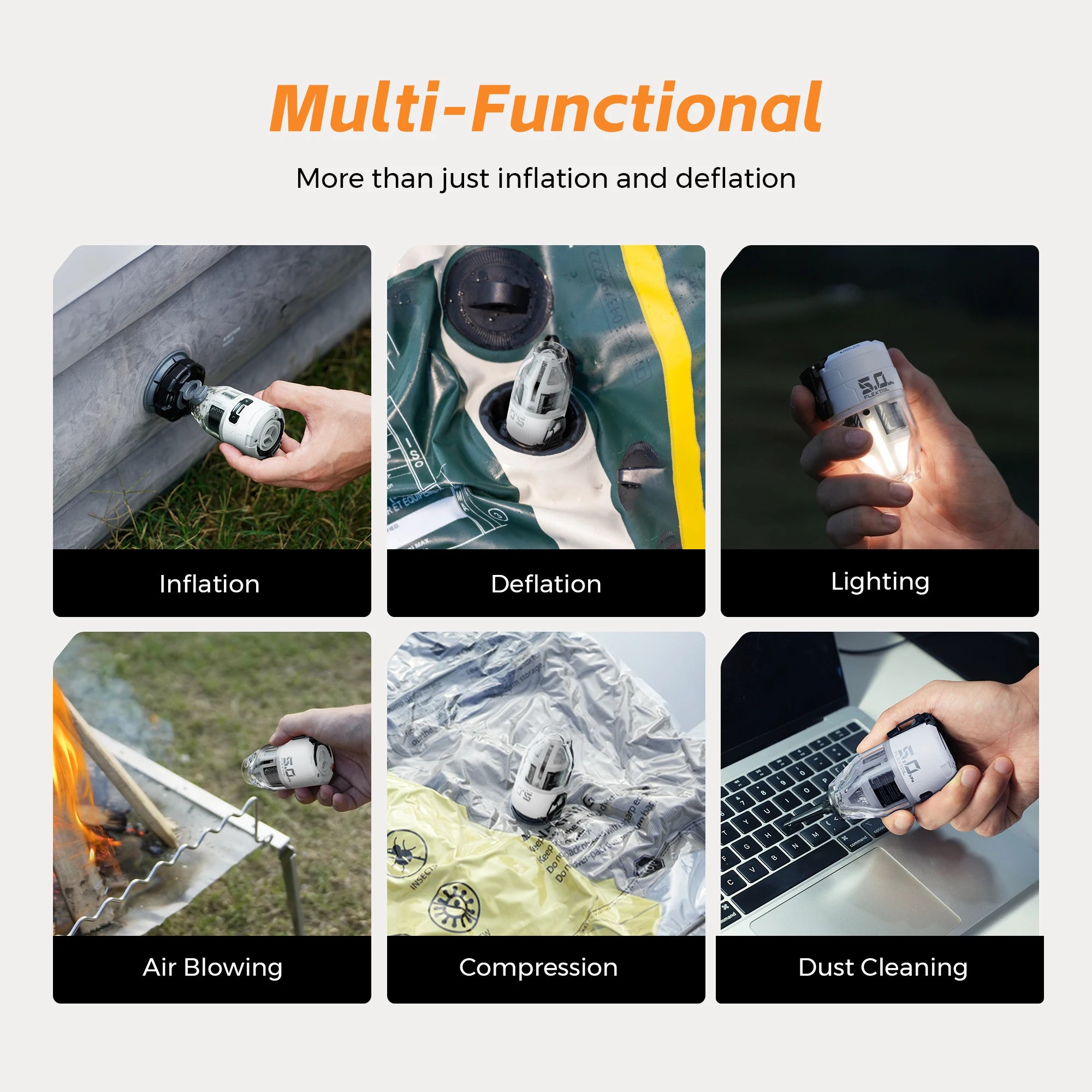 FLEXTAIL MAX PUMP 3 – Electric Camping Air Pump