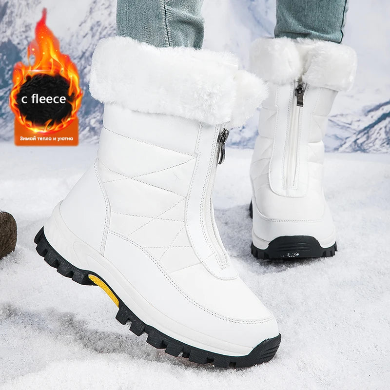 2025 New Women's Fur Snow Boots