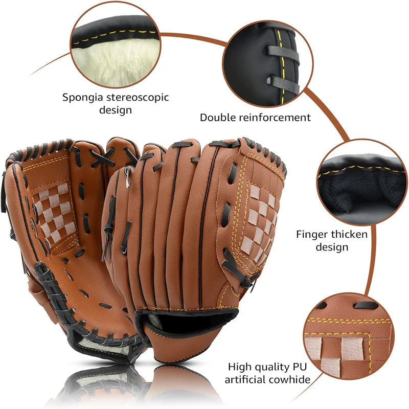 Baseball & Softball Glove – Kids & Adults (Left Hand)
