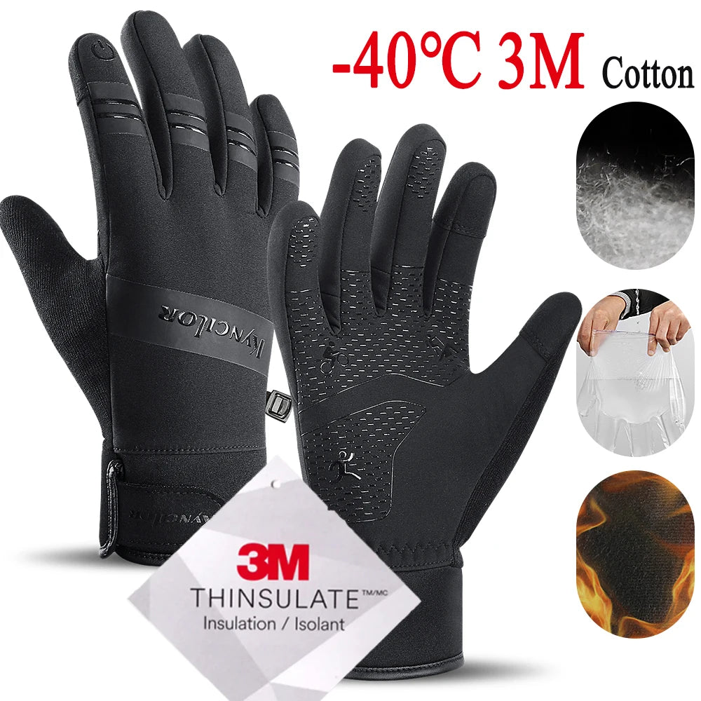 Waterproof Winter Cycling Gloves