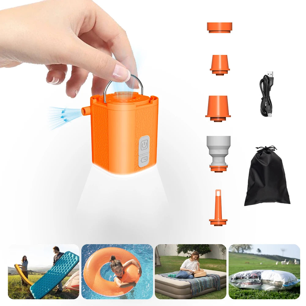 Aerogogo GIGA PUMP TINY – 3-in-1 Mini Inflator