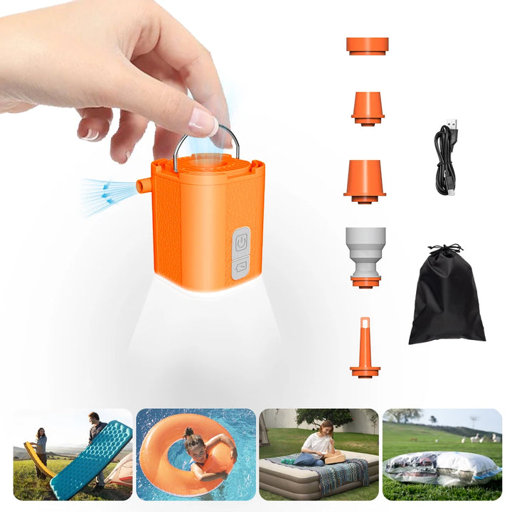 Aerogogo GIGA PUMP TINY – 3-in-1 Mini Inflator