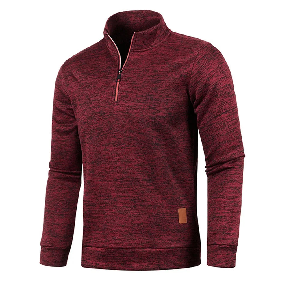 Men’s Half-Zip Pullover Sweatshirt