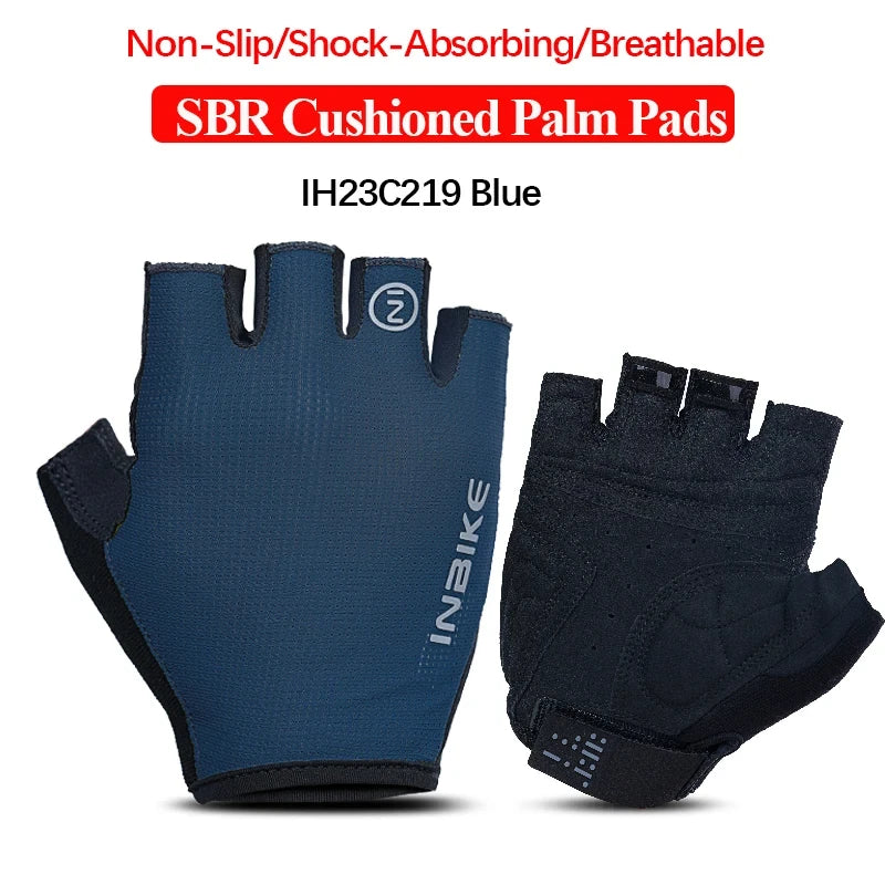 INBIKE Shock‑Absorbing Gel Pad Cycling Gloves